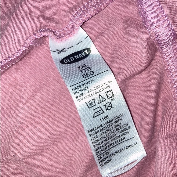 Pink capri leggings from old navy - Picture 2 of 2